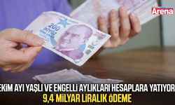 Ekim ayı yaşlı ve engelli aylıkları hesaplara yatıyor