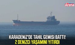Karadeniz’de Türk gemisi battı! 2 kişi hayatını kaybetti