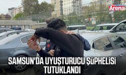 Samsun'da uyuşturucu şüphelisi tutuklandı