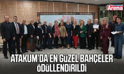 Atakum’da en güzel bahçeler Ata Sahne'de ödüllendirildi
