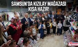 Samsun’da Kızılay mağazası kışa hazır!