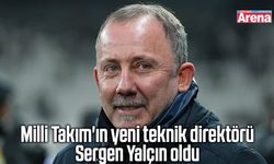 Milli Takım'ın yeni teknik direktörü Sergen Yalçın oldu