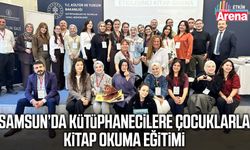 Samsun’da kütüphanecilere çocuklarla kitap okuma eğitimi
