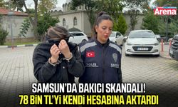 Samsun’da bakıcı skandalı! Kendi hesabına para aktardı