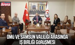 OMÜ ve Samsun Valiliği arasında iş birliği görüşmesi