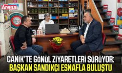 Canik’te gönül ziyaretleri sürüyor: Sandıkçı esnafla buluştu