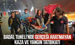 Badal Tüneli’nde gerçeği aratmayan kaza ve yangın tatbikatı