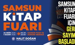 Samsun Kitap Fuarı için geri sayım başladı