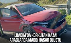 Samsun’da iki otomobil çarpıştı!