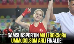 Samsunspor'un milli boksörü Ümmügülsüm Arlı finalde!
