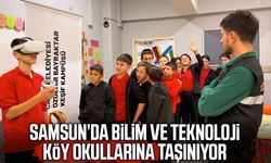 Samsun’da bilim ve teknoloji köy okullarına taşınıyor