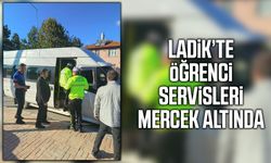 Ladik’te öğrenci servisleri mercek altında