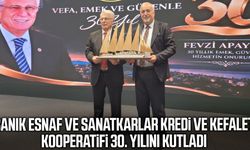 Canik Esnaf Kefalet Kooperatifi 30. yılını kutladı