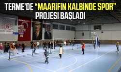 Terme’de Maarifin Kalbinde Spor projesi başladı