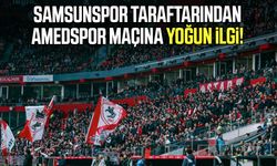 Samsunspor taraftarından Amed SF maçına yoğun ilgi!