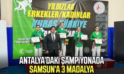 Samsunlu sporcular Türkiye üçüncüsü oldu