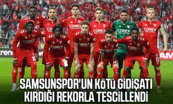 Samsunspor'un kötü gidişatı kırdığı rekorla tescillendi