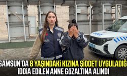 Samsun’da 8 yaşındaki kızına şiddet ve dilendirme iddiası!