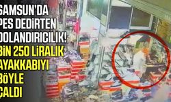 Samsun Yabancılar Pazarı’nda akılalmaz ayakkabı oyunu!