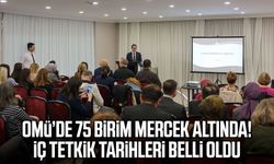 OMÜ’de 75 birimde kalite incelemesi yapılacak