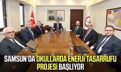 Samsun’da okullarda enerji tasarrufu projesi başlıyor