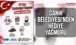 Canik Belediyesi'nden hediye yağmuru