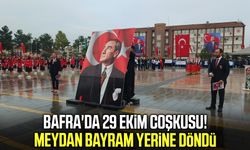 Bafra'da Cumhuriyet Bayramı coşkuyla kutlandı