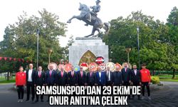 Samsunspor’dan 29 Ekim’de Onur Anıtı’na çelenk