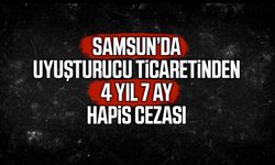 Samsun’da uyuşturucu ticaretinden 4 yıl 7 ay hapis cezası