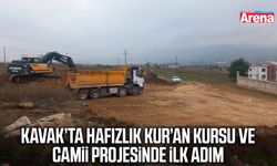 Kavak’ta Hafızlık Kur’an Kursu ve Camii projesinde ilk adım