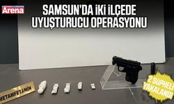 Samsun’da iki ilçede uyuşturucu operasyonu