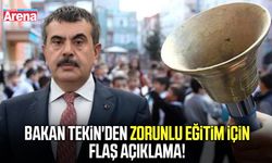 Bakan Tekin'den zorunlu eğitim için flaş açıklama!