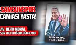 Samsunspor'un acı günü: Refik Moral son yolculuğuna uğurlandı