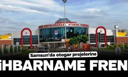 Samsun'da otogar projelerine ihbarname freni