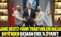 Same Deutz-Fahr Traktörleri Bölge Bayii'nden Başkan Erol'a ziyaret