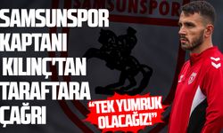 Samsunspor kaptanı Kılınç'tan taraftara çağrı
