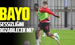 Samsunspor'da Bayo sessizliğini bozabilecek mi?