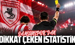 Samsunspor’un istatistikleri dikkat çekti: Ligin zirvesinde