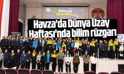 Havza'da Dünya Uzay Haftası'nda bilim rüzgarı
