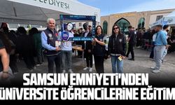 Samsun Emniyeti'nden üniversite öğrencilerine eğitim