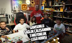 Samsunlu sağlık çalışanının 3 milyonluk lego hobisi