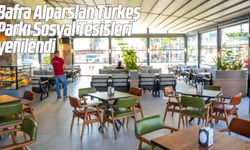 Bafra Alparslan Türkeş Parkı Sosyal Tesisleri yenilendi