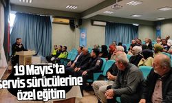 19 Mayıs'ta servis sürücülerine özel eğitim