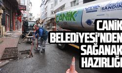 Canik Belediyesi'nden sağanak hazırlığı