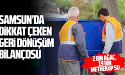 Samsun’da sıfır atık projesinde 3 aylık bilançosu