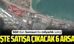 SGK'dan Samsun’da arsa satışı! İşte satılacak arsalar