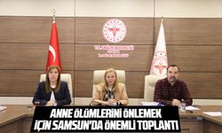Anne ölümlerini önlemek için Samsun'da önemli toplantı