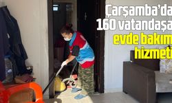 Çarşamba’da 160 vatandaşa evde bakım hizmeti