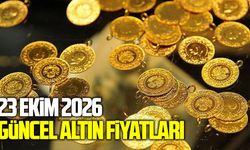 23 Ekim 2026 güncel altın fiyatları