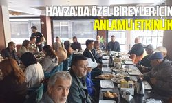 Havza’da özel bireyler için anlamlı etkinlik